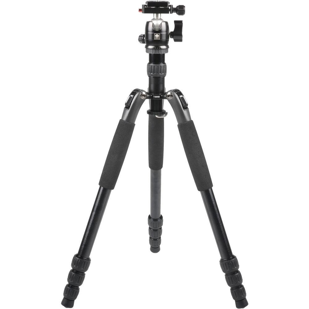 SIRUI T-004SK with Ball Head B-00K Black Aluminum Tripod