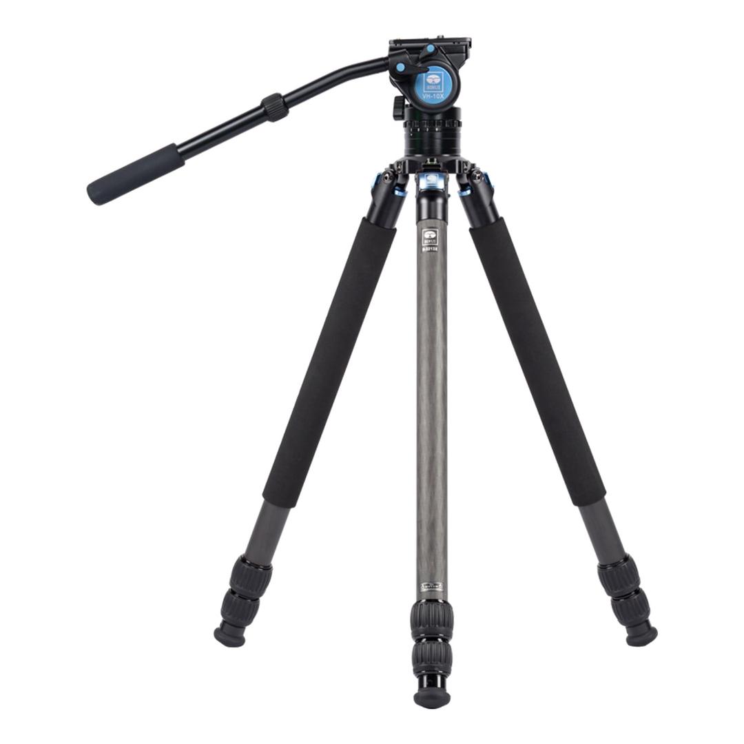 SIRUI R-3213X Carbon 10x Tripod with Video Head VH-10X
