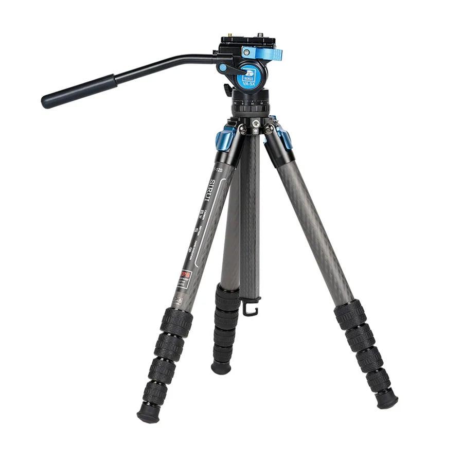 SIRUI Super Traveler 125 Carbon Fibre Tripod with Video Head VA-5X