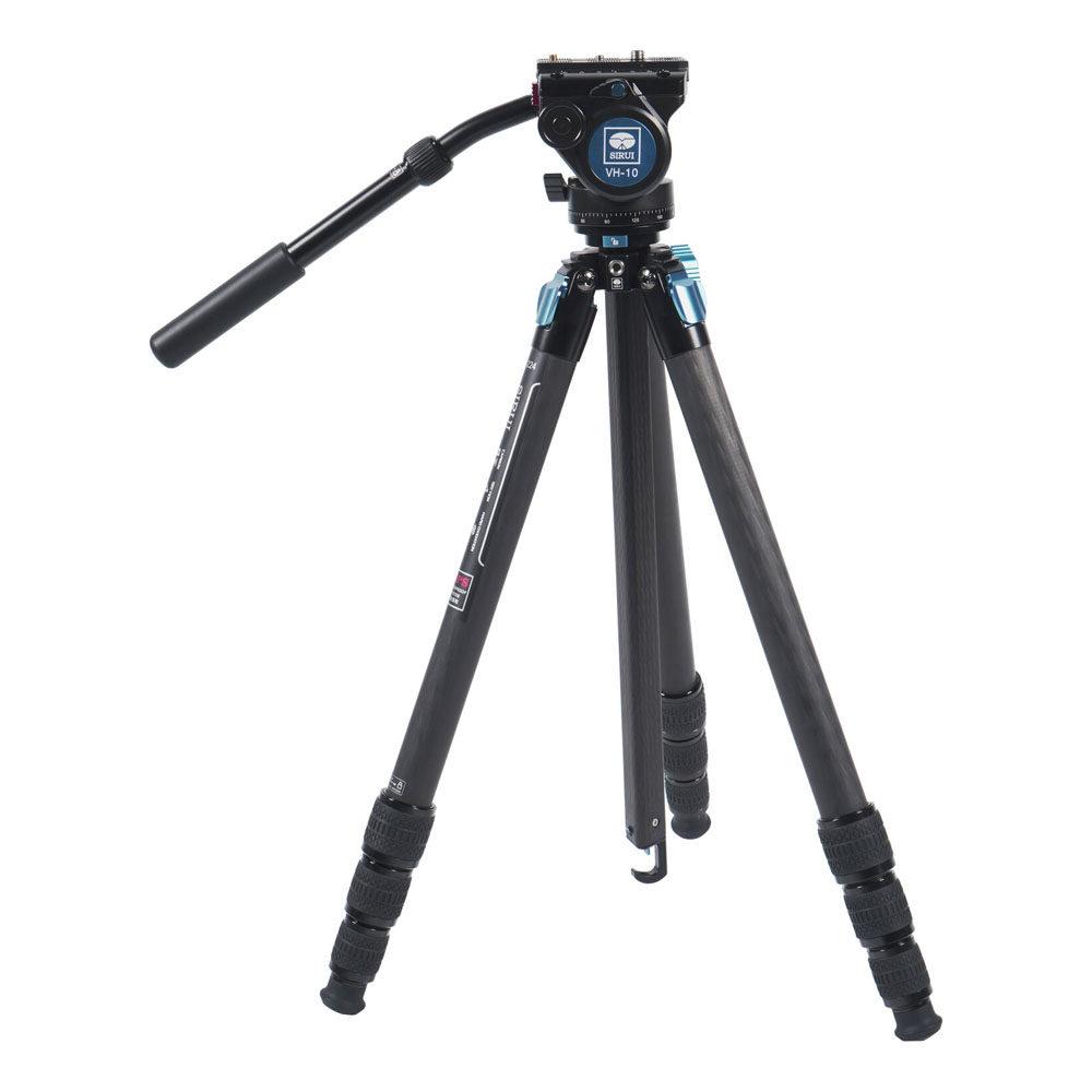 SIRUI Super Traveler 224 Carbon Fibre Tripod with Video Head VH-10
