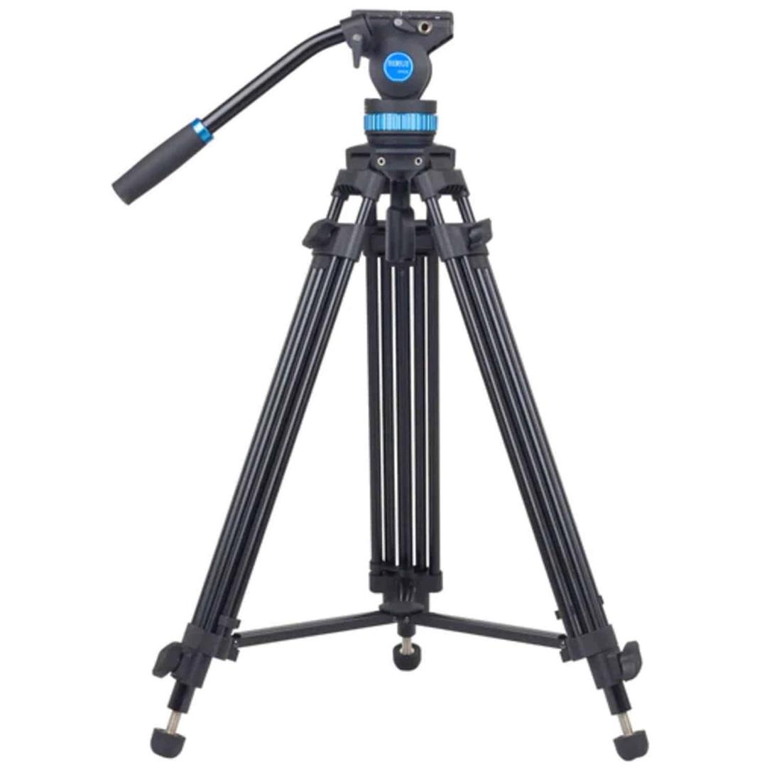 SIRUI SH15 Aluminium Broadcast Tripod with Fluid Head