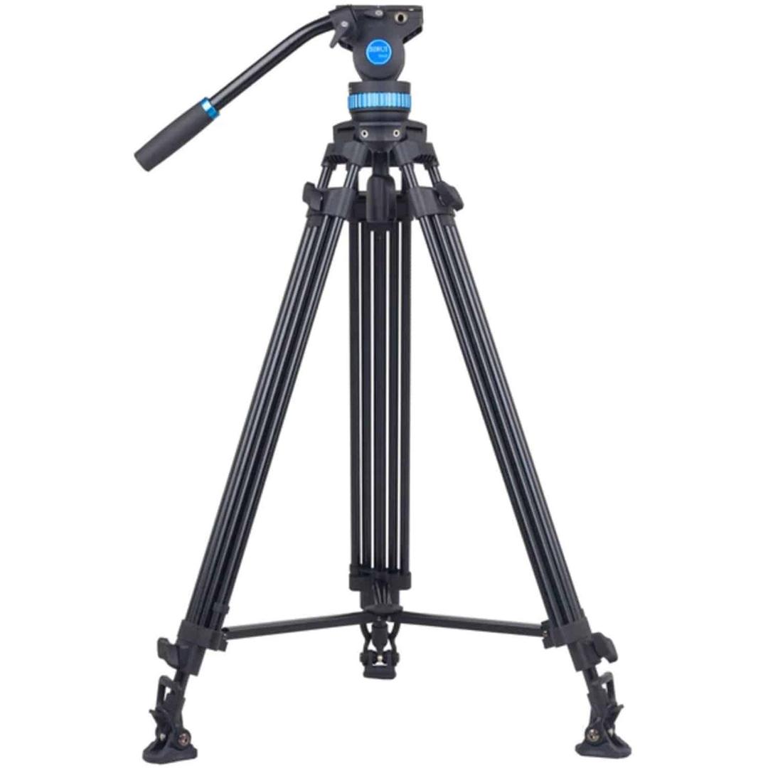 SIRUI SH25 Aluminum Broadcast Tripod with Fluid Head