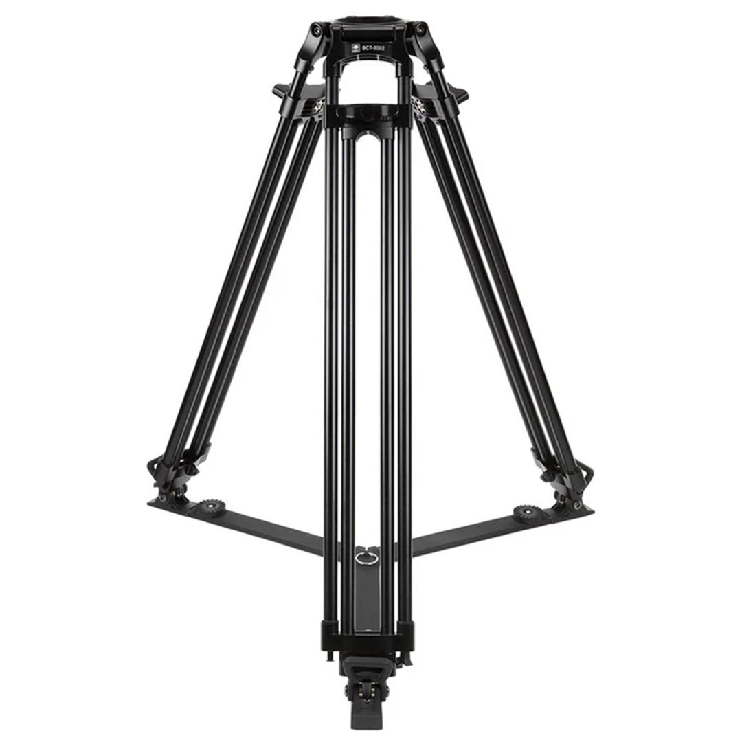 SIRUI BCT-3002 Aluminium Broadcast Tripod with 100mm Half Ball