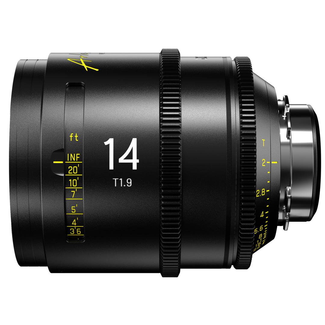 DZOFILM Arles 14mm FF/VV Prime Cine Lens for PL mount (Feet)