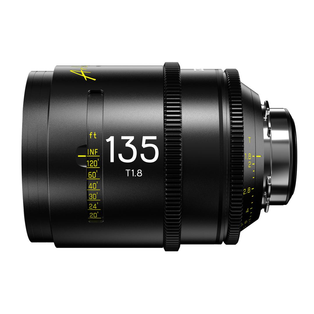 DZOFILM Arles 135mm FF/VV Prime Cine Lens for PL mount (Feet)