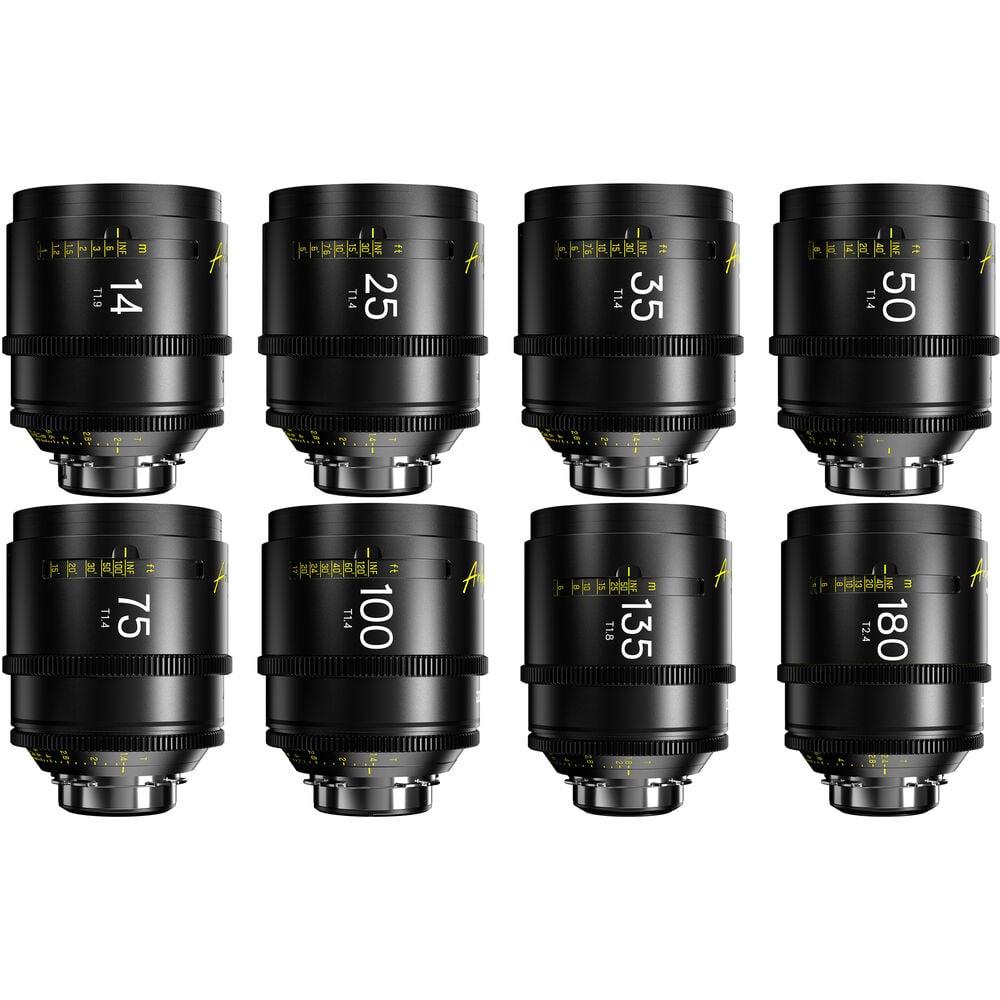 DZOFILM Arles 14/21/25/35/50/75/100/135mm FF/VV Prime Cine Lens for PL mount (Feet)
