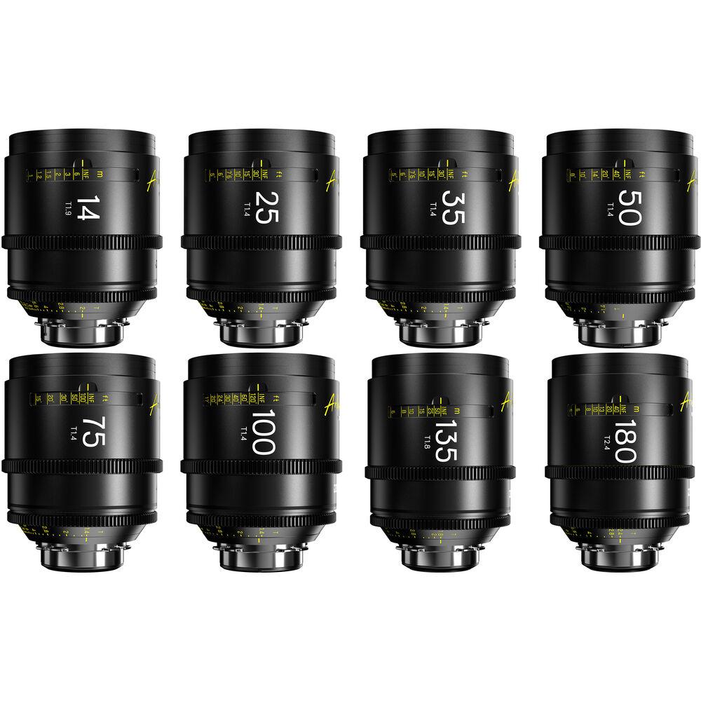 DZOFILM Arles 14/21/25/35/50/75/100/135mm FF/VV Prime Cine Lens for PL mount (Metre)