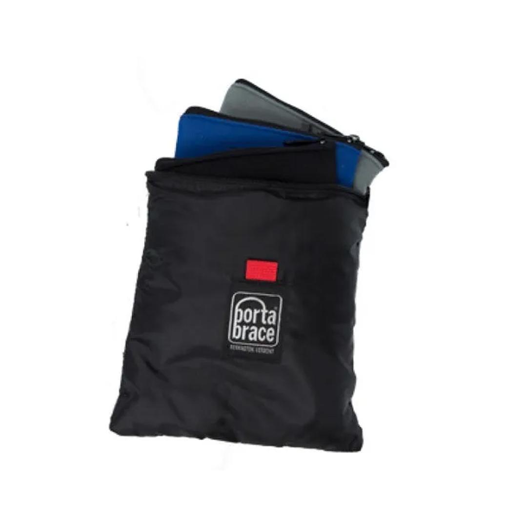 Portabrace FILTER-POUCHSET 4-Piece Pouch Set (Black, Blue & Platinum)