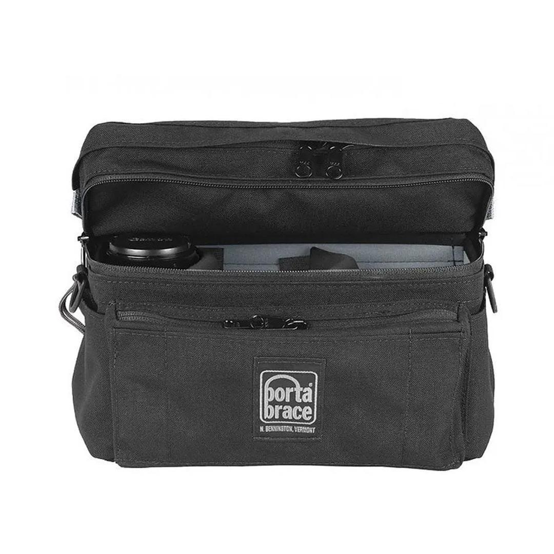 Portabrace HIP-3LENS Hip-Pack, Camera Lenses for 3 Lenses - Large (Black)