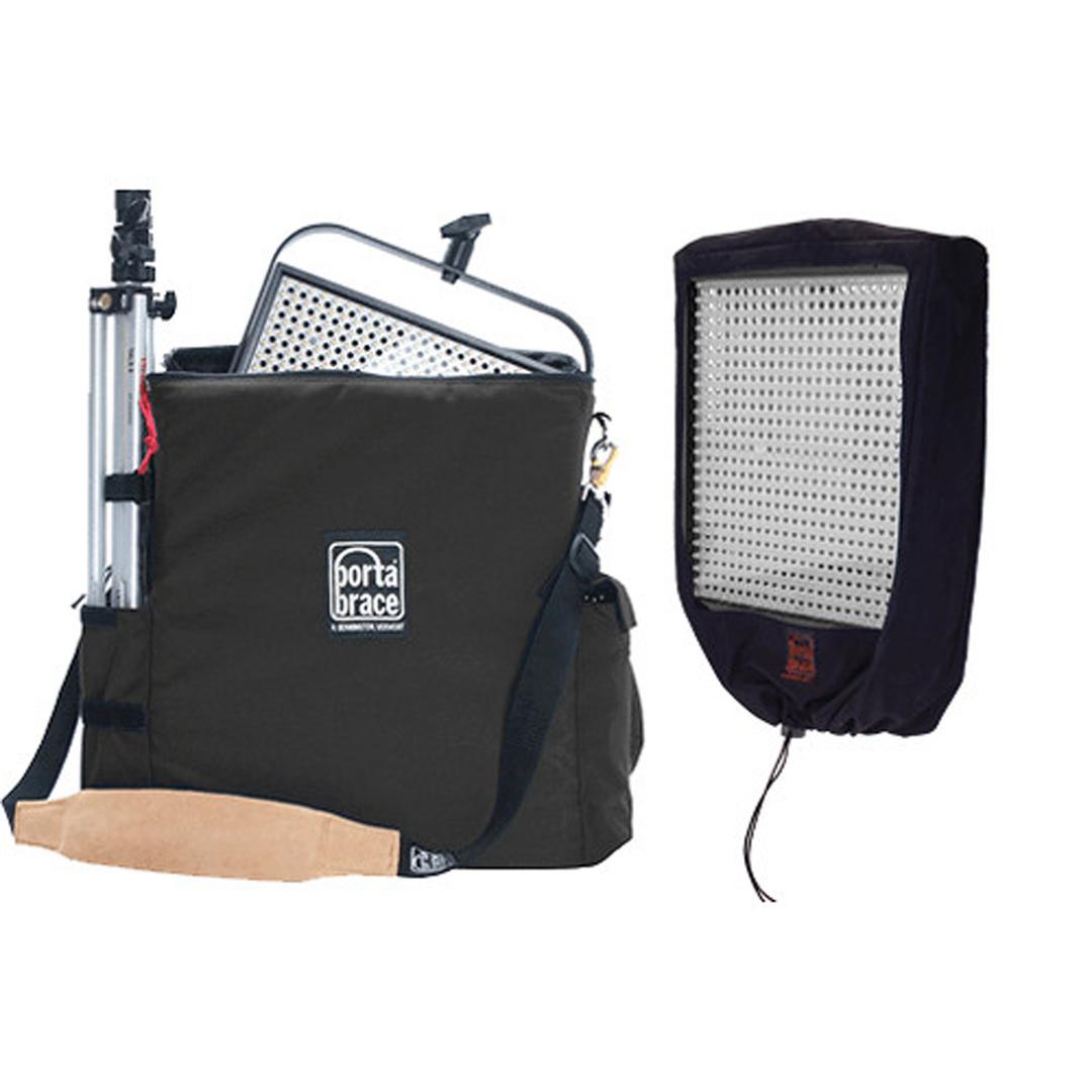 Portabrace LPB-LP1X1 Light Pack Case, Holds 1 Light Pane (Black)
