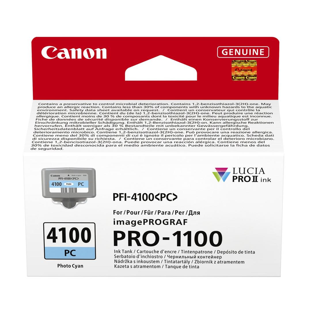 Canon PFI-4100 Photo Cyan (PC) Ink Cartridge