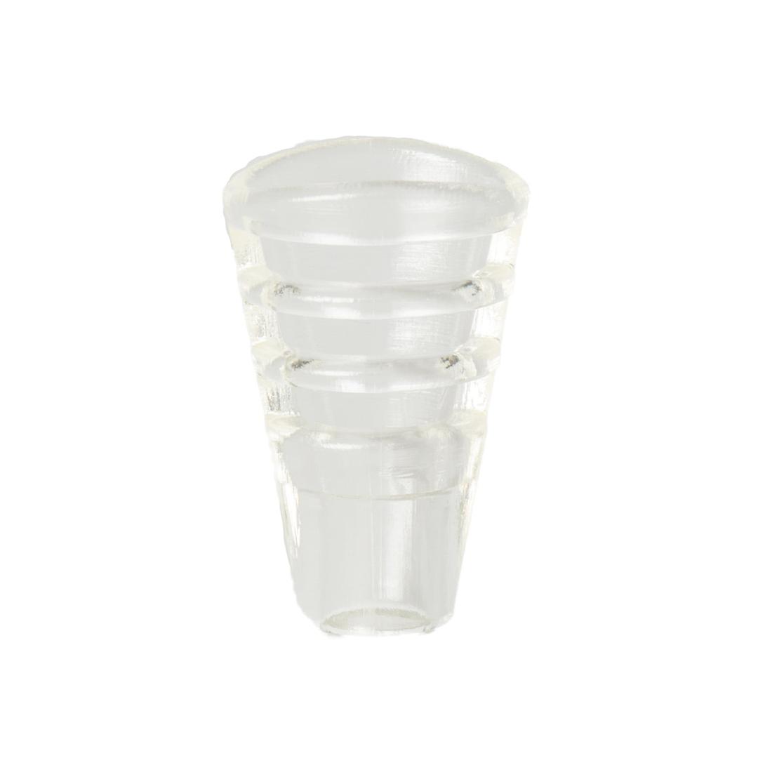 Hide-a-mic for Sanken COS11, single piece, T-shirt-holder, Transparent