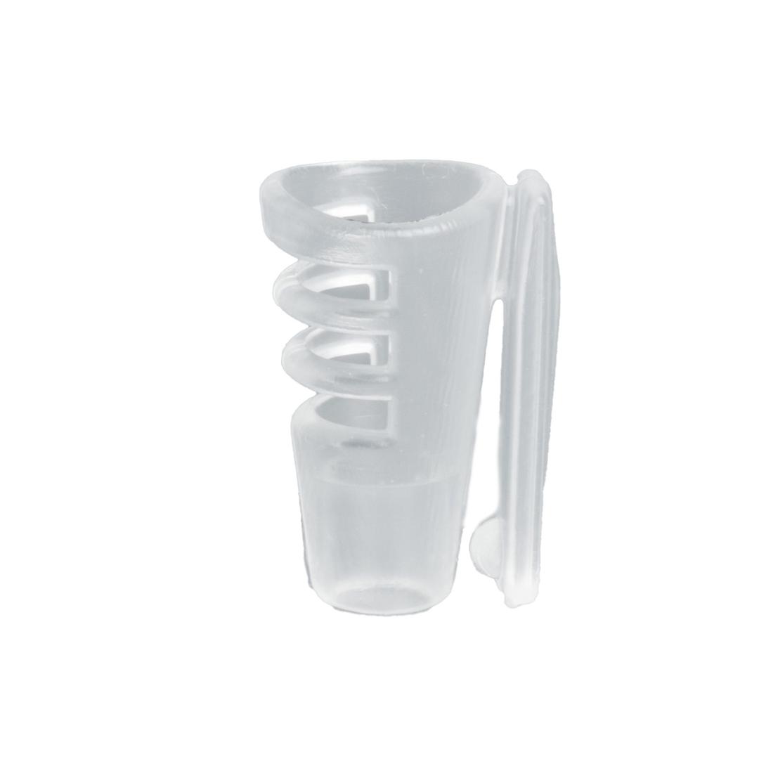 Hide-a-mic for Sanken COS11, single piece, Bra-holder, soft and flexible (transparent)