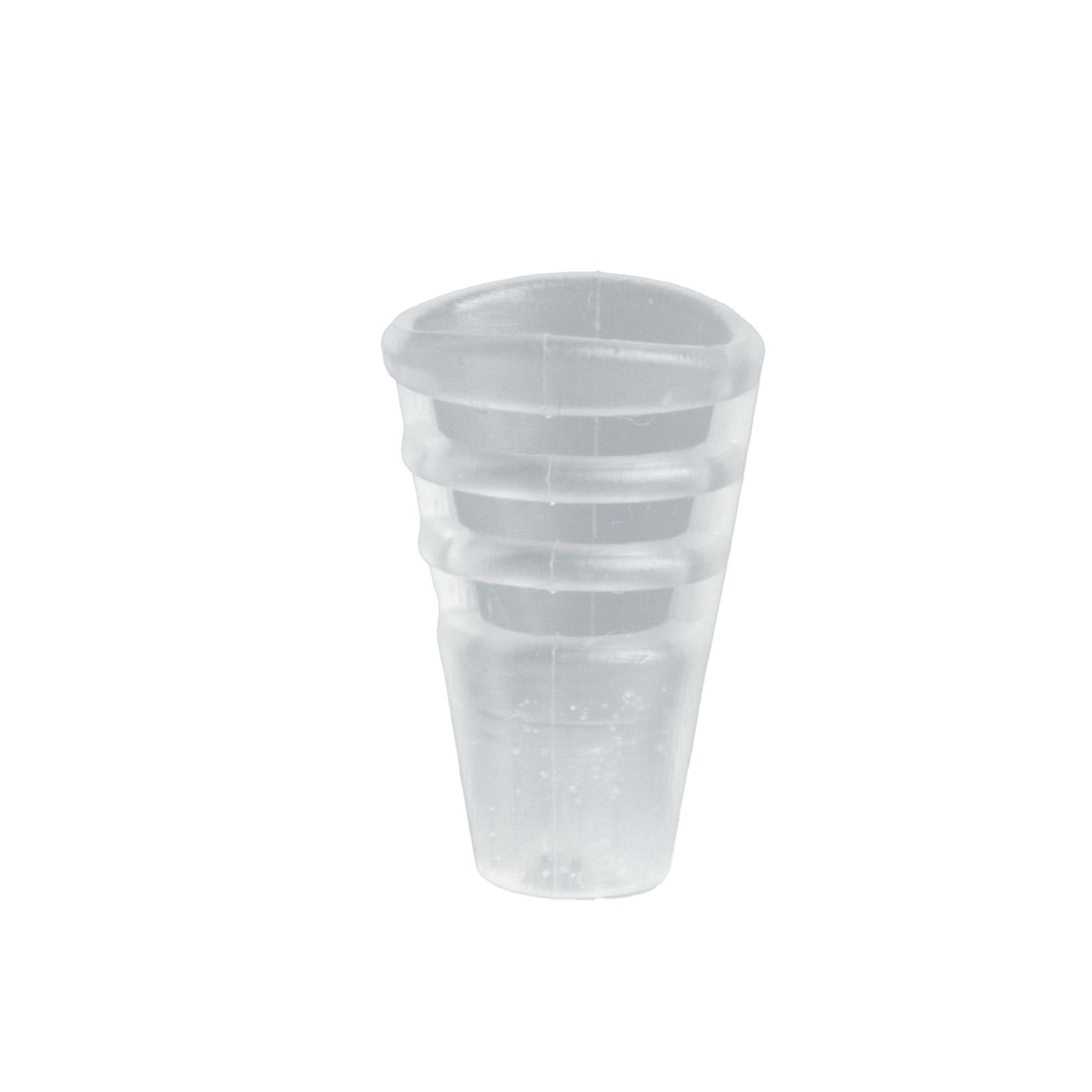 Hide-a-mic for Sanken COS11, single piece, T-Shirt-holder soft and flexible (transparent)