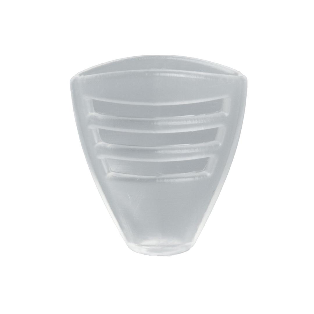 Hide-a-mic for Sanken COS11, single piece, Tie-holder, soft and flexible (transparent)