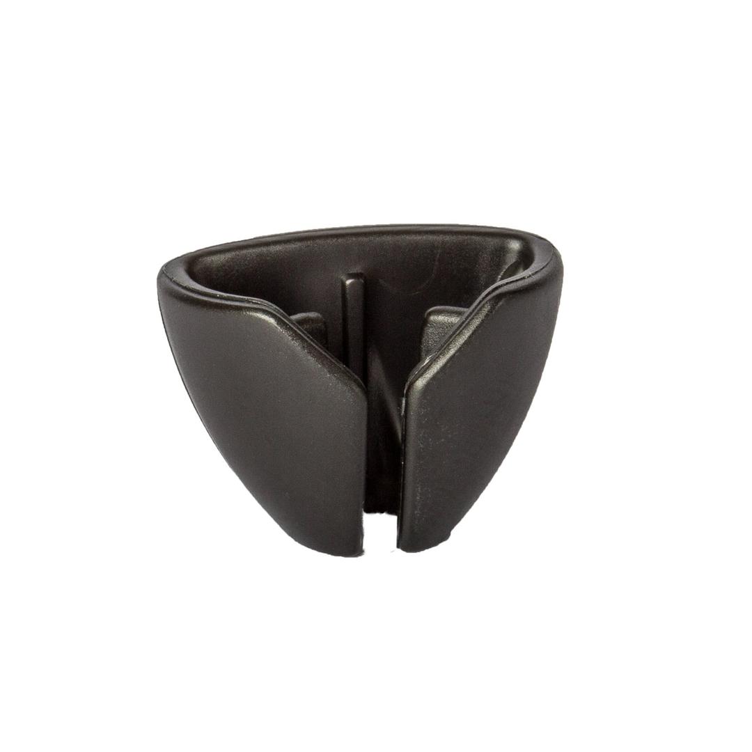 Hide-a-mic for DPA 4060/4061/4071 single piece, Tie-holder, Black