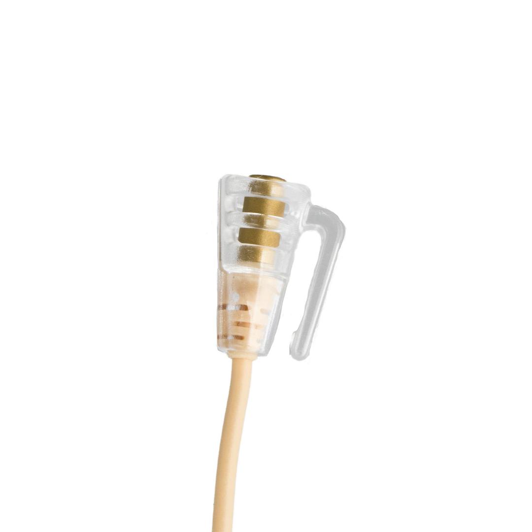 Hide-a-mic for DPA6060/6061 and Sennheiser MKE1, single piece, Bra-holder, Transparent
