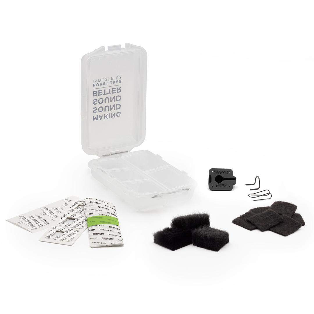 Bubblebee The Mic Hiding Kit for Sony ECM-V1 - Black