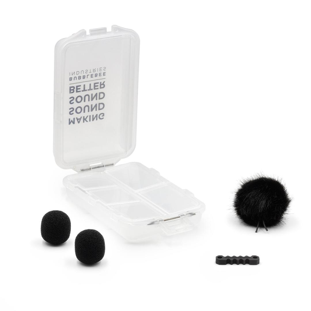 Bubblebee The Outdoor Mic Kit for Rode lavalier II - Black
