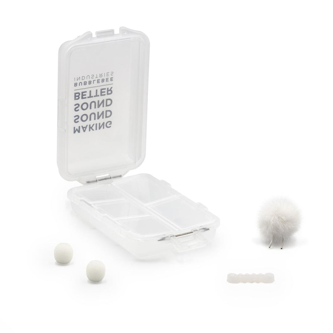 Bubblebee The Outdoor Mic Kit for Deity WLav Pro - White