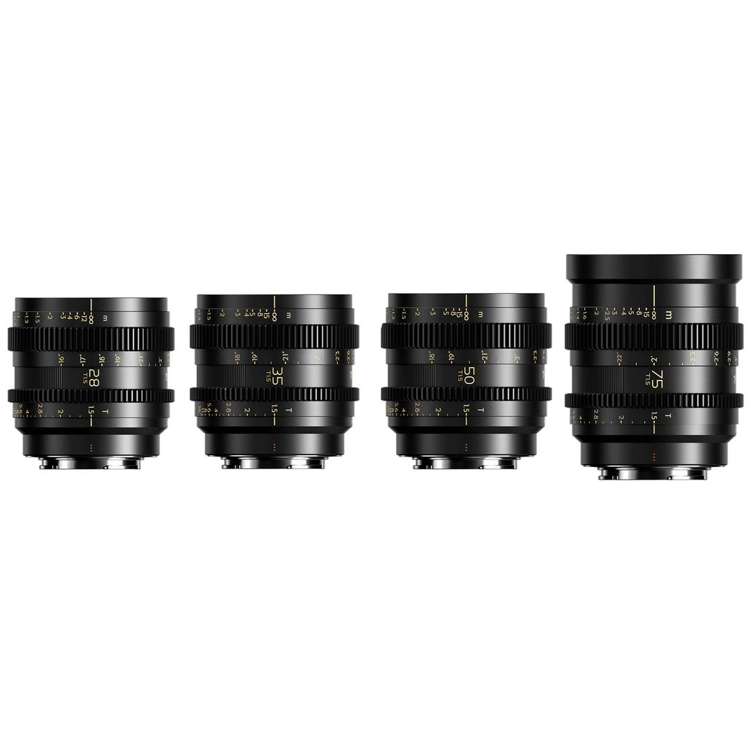 Thypoch Simera-C 28/35/50/75mm T1.5 Full-frame 4 Lens Kit for Sony E
