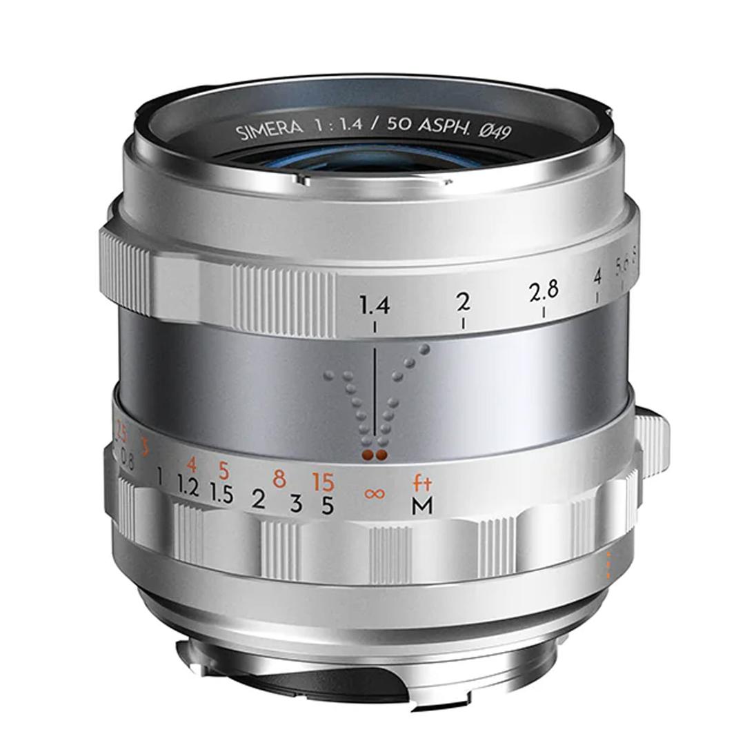 Thypoch Simera 50mm f1.4 Full-Frame Photography Lens Leica M - Silver