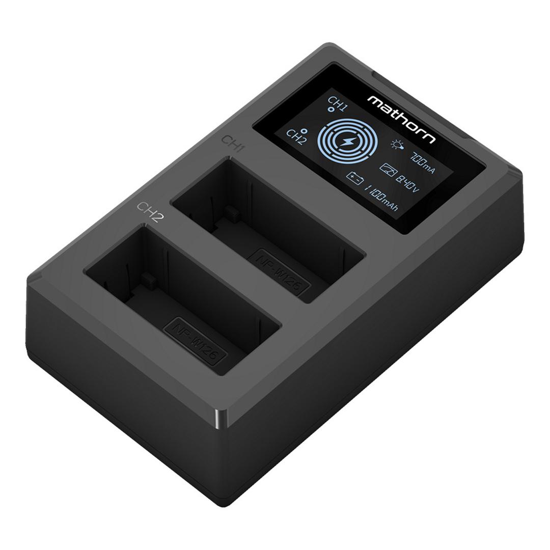 Mathorn Dual Charger MBC-D111 USB-C for Nikon EN-EL14