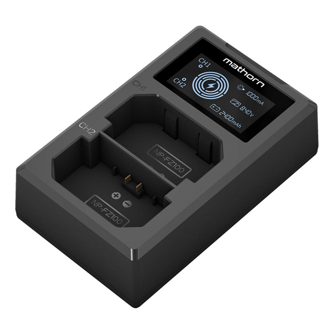 Mathorn Dual Charger MBC-D220 USB-C for Sony NP-FZ100
