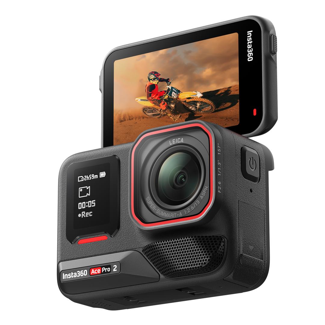 Insta360 Ace Pro 2 8K AI Powered Action Camera - Dual Battery Bundle