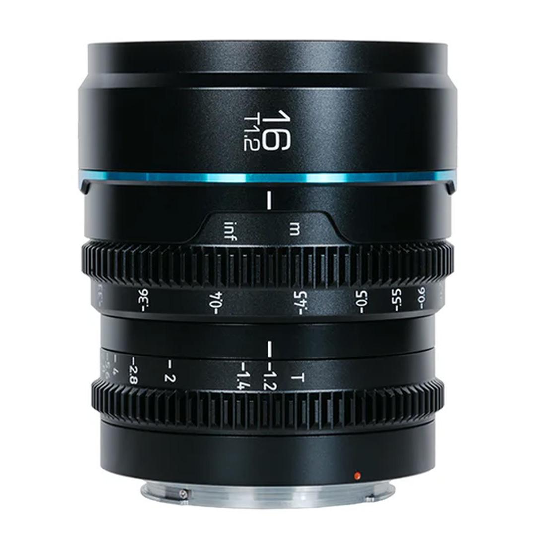SIRUI Nightwalker Series 16mm T1.2 S35 Manual Focus Cine Lens for Micro Four Thirds (Black)