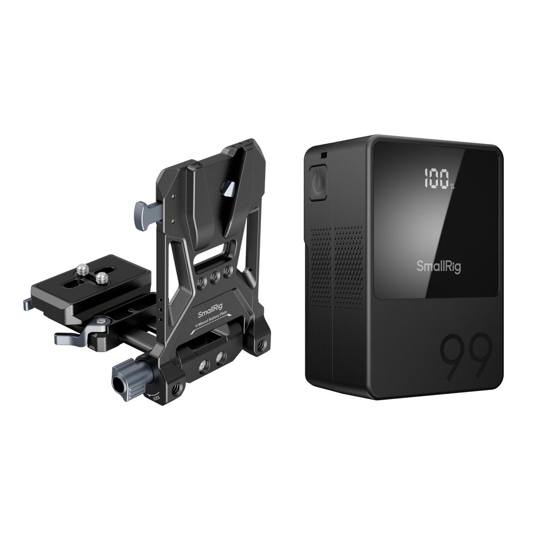 SmallRig VB99 mini V Mount Battery (Kit) (3580B+4064B) 5048