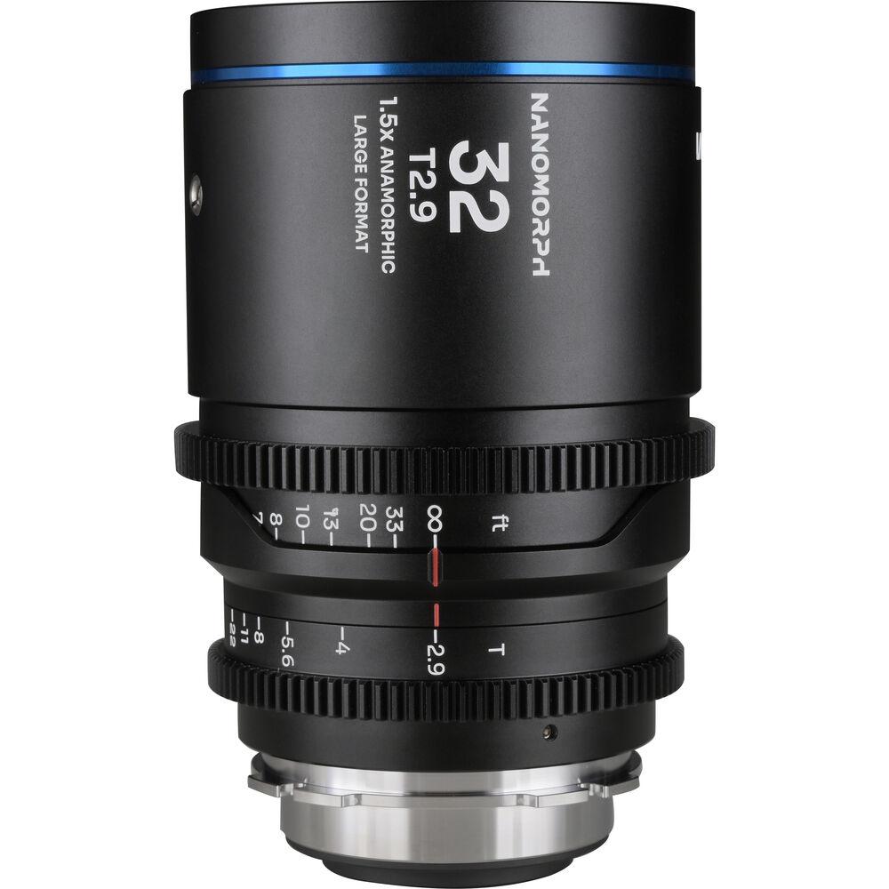 Laowa Nanomorph 32mm T2.9 1.5X LF (Blue) - Arri PL/Canon EF