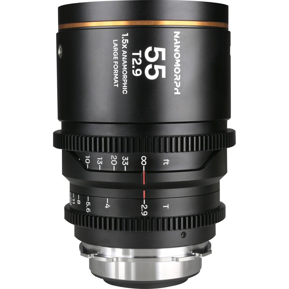 Laowa Nanomorph 55mm T2.9 1.5X LF (Amber) - Arri PL/Canon EF