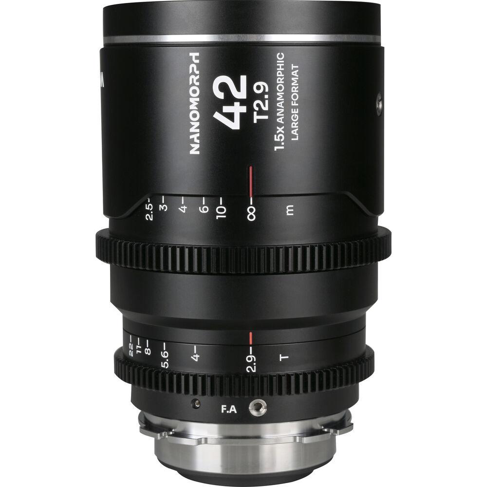 Laowa Nanomorph 42mm T2.9 1.5X LF (Silver) - Arri PL/Canon EF