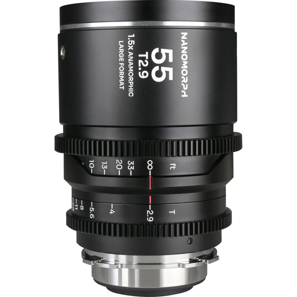 Laowa Nanomorph 55mm T2.9 1.5X LF (Silver) - Arri PL/Canon EF