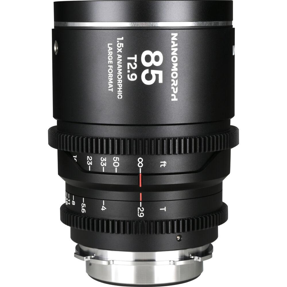Laowa Nanomorph 85mm T2.9 1.5X LF (Silver) - Arri PL/Canon EF