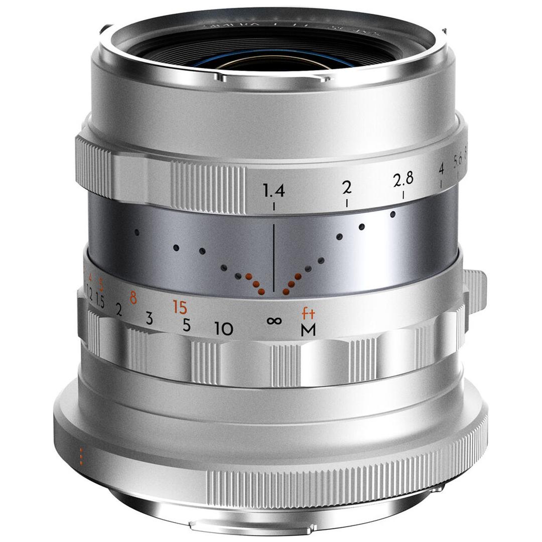Thypoch Simera Full-frame 28mm f1.4 Lens for Canon RF - Silver