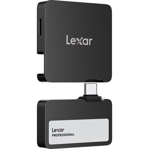 Lexar SL400 Go Portable SSD 2TB with Hub Black