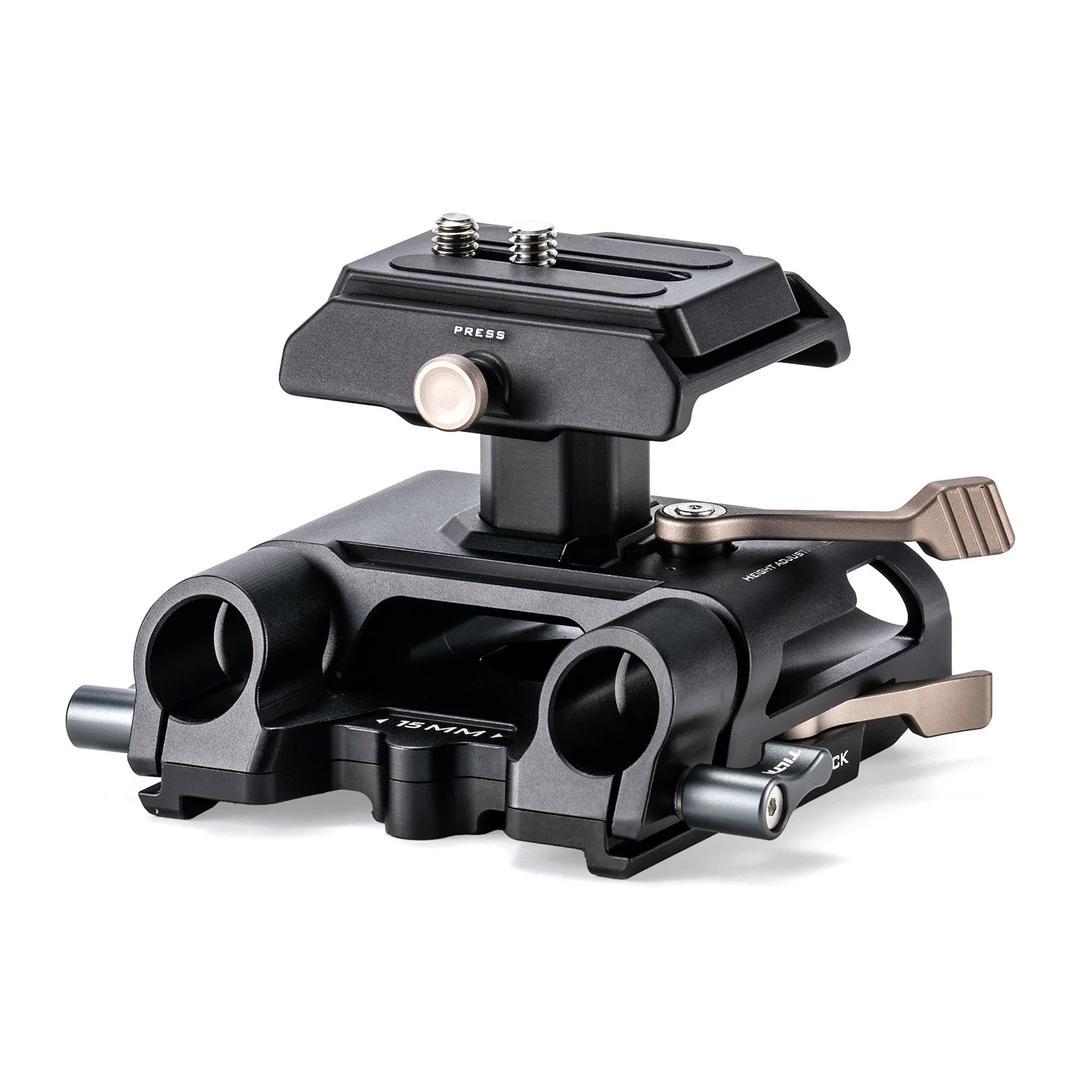 Tilta Arca Height Adjustable 15mm LWS Baseplate - Black