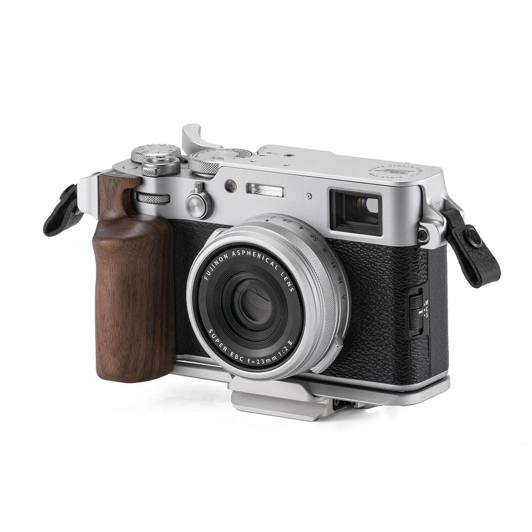 Tilta Vintage Camera Cage for Fujifilm X100VI Travel Kit - Silver