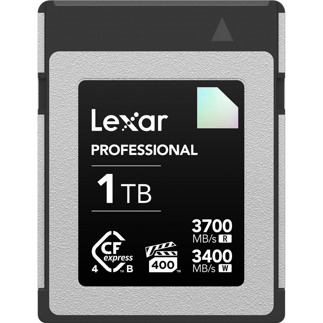 Lexar 1TB Professional (3700MB/Sec) Type B CFexpress 4.0 Diamond Series Memory Card