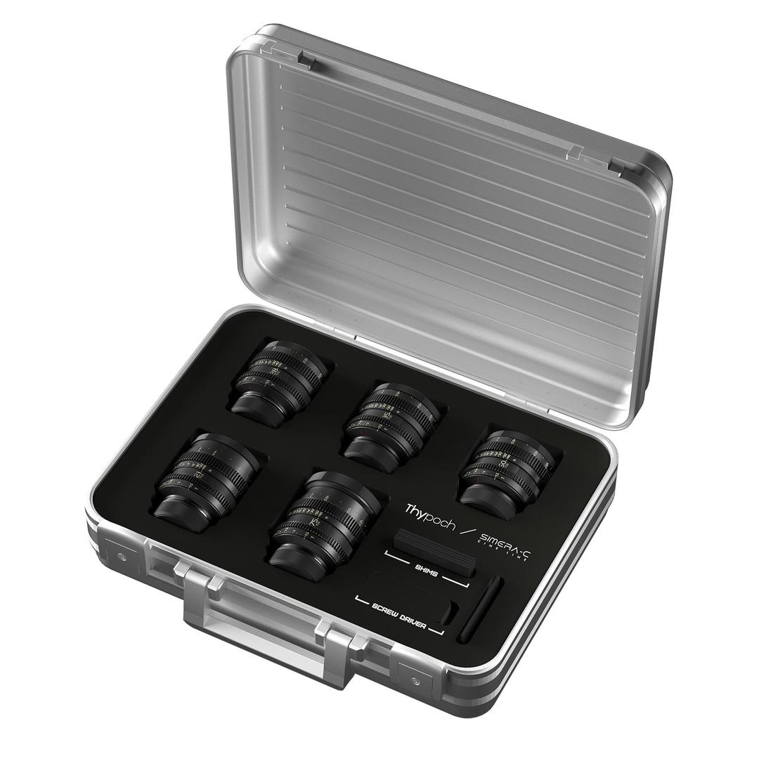 Thypoch Simera-C 21/28/35/50/75mm T1.5 FF 5 Lens Kit for Leica M