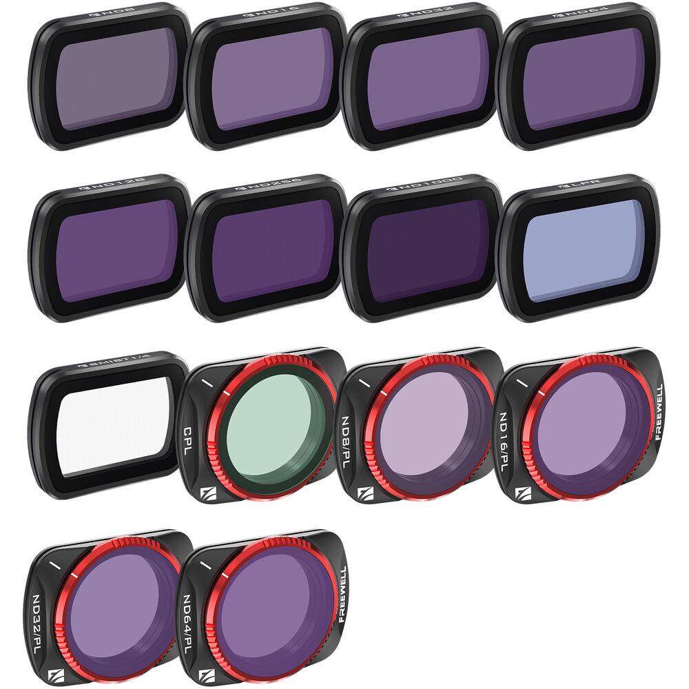Freewell Osmo Pocket 3/4 Filters - Mega Kit -14Pack