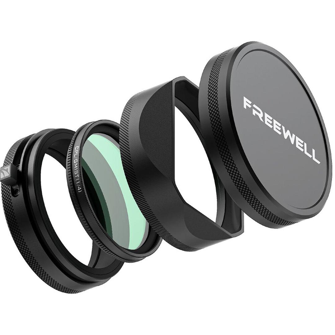 Freewell Fuji X100 Series Filter Kit with Lens Hood Black