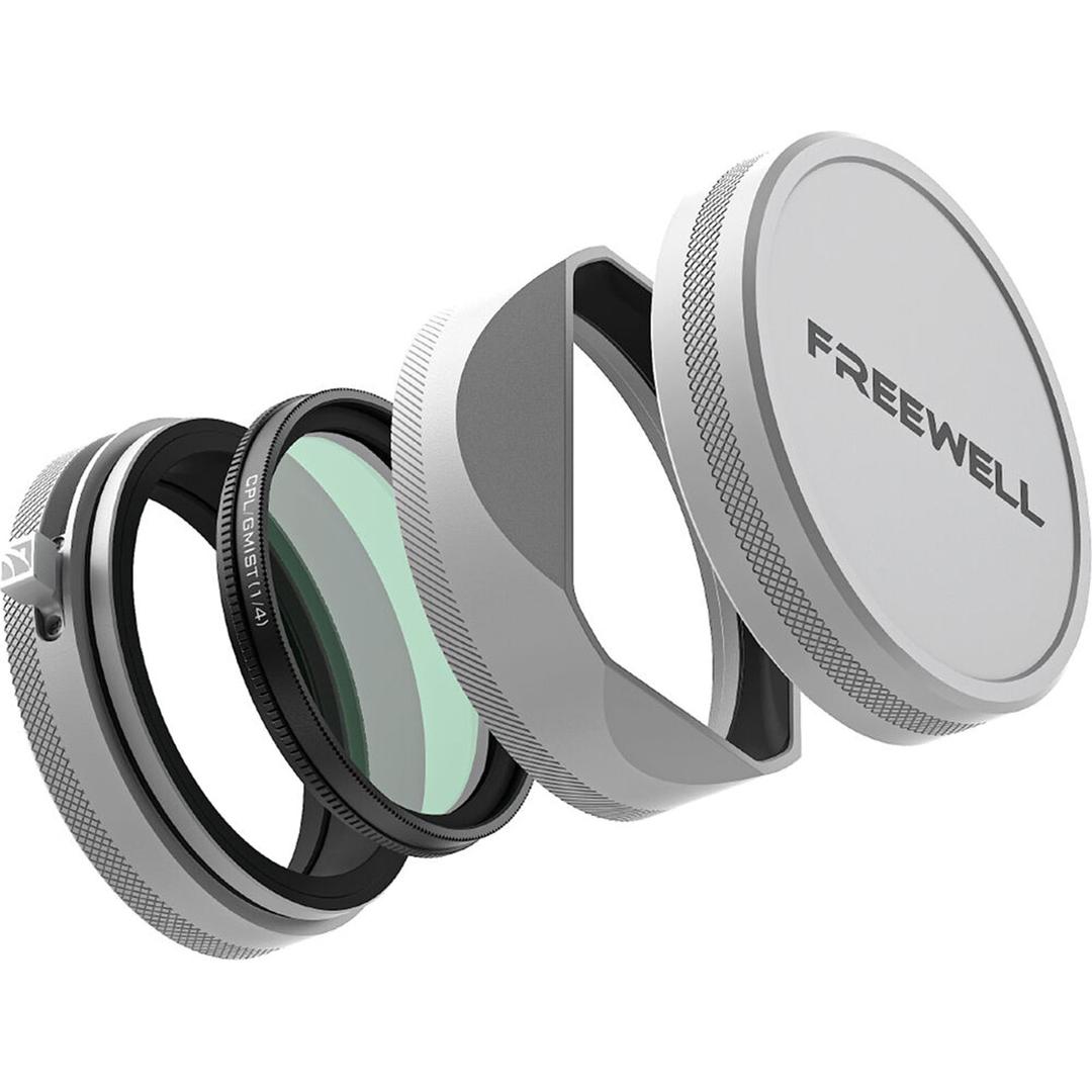 Freewell Fuji X100 Series Filter Kit with Lens Hood Silver