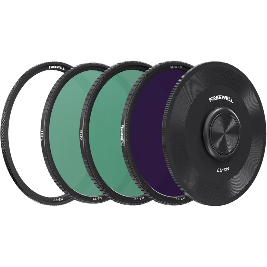 Freewell 77mm M2 Magnetic Quick Swap 3-Pack Filter