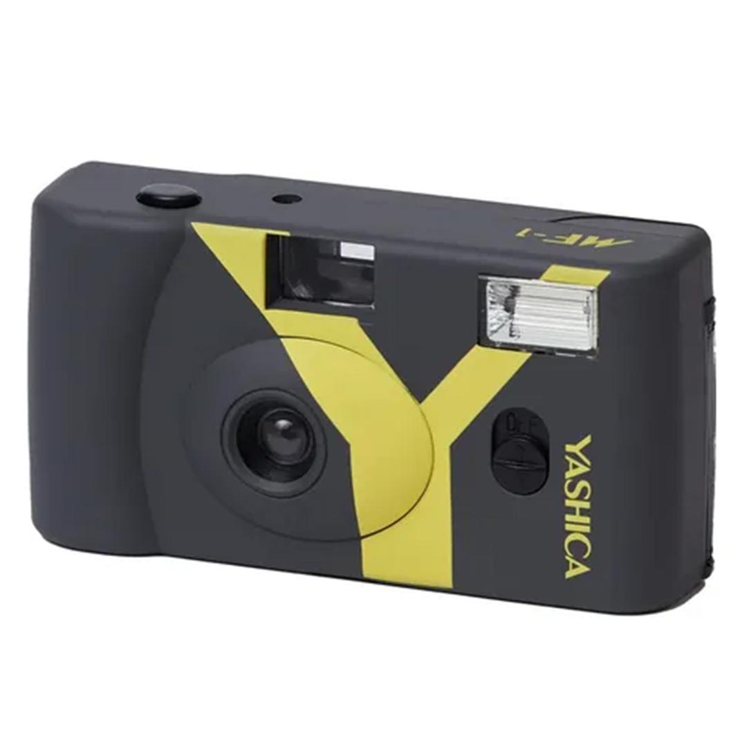 YASHICA MF-1 Snapshot Art Camera Y Edition with 1 Film 400/24 - Grey