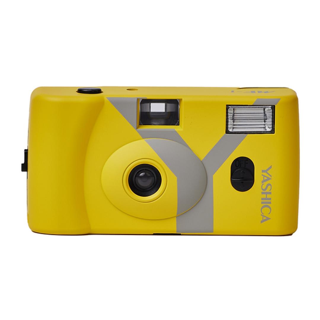 YASHICA MF-1 Snapshot Art Camera Y Edition with 1 Film 400/24 - Yellow