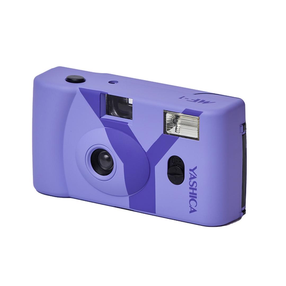 YASHICA MF-1 Snapshot Art Camera Y Edition with 1 Film 400/24 - Lavender