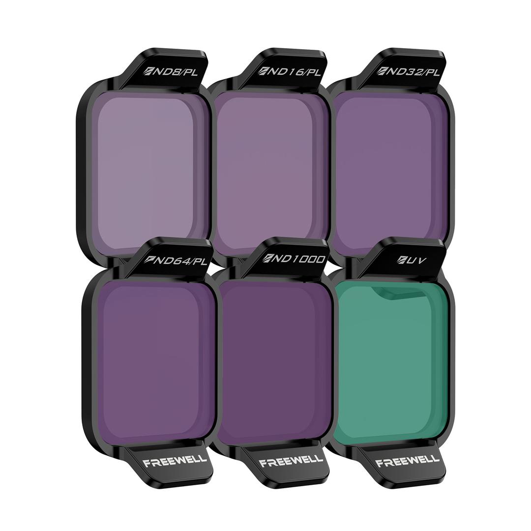 Freewell DJI Lito X1/Flip Filters - Bright Day - 6Pack